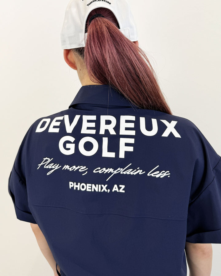 WOMEN オーバーサイズDGジャンプスーツ 763472270-NAVY