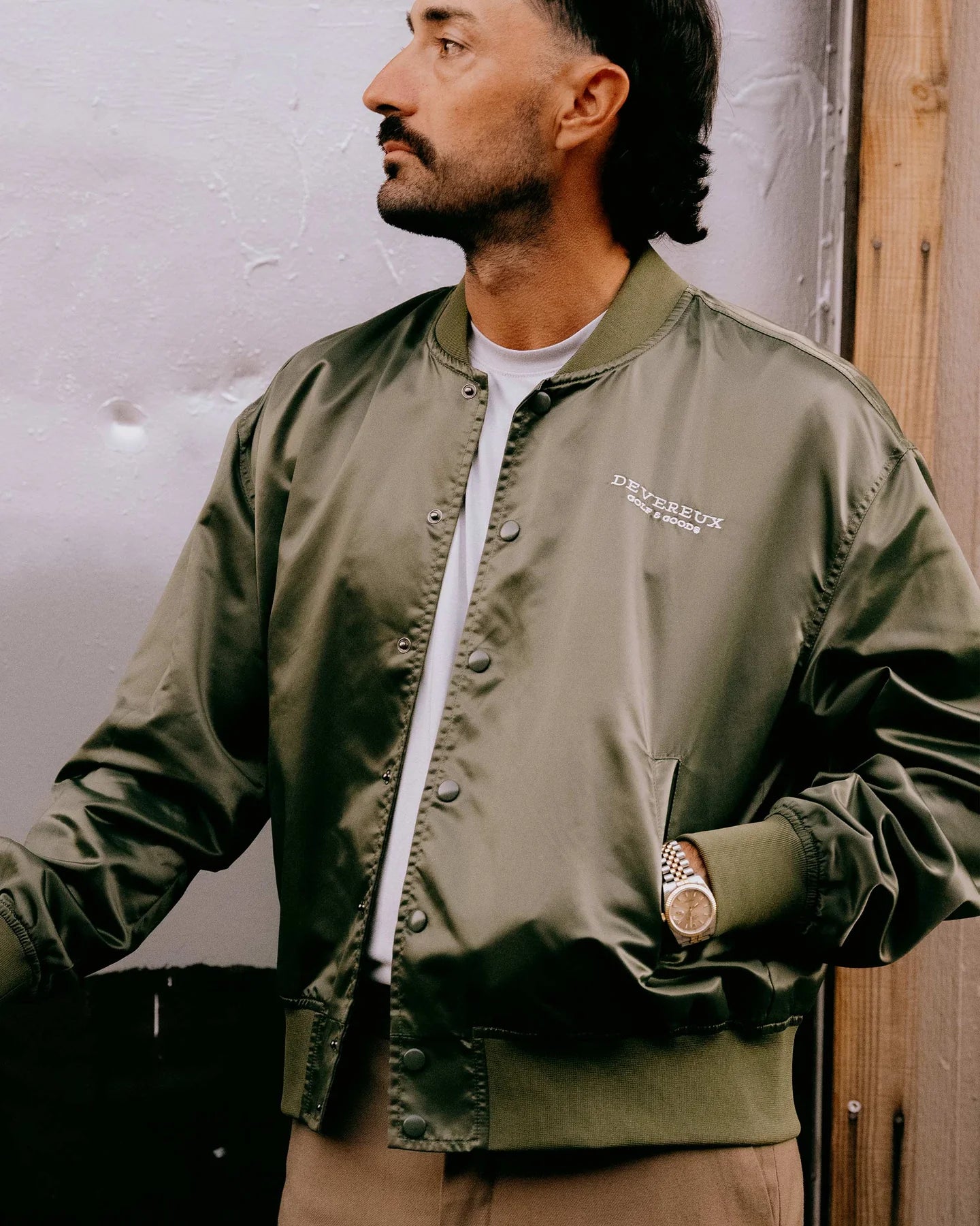 Trading Post Bomber 075362103-OLIVE