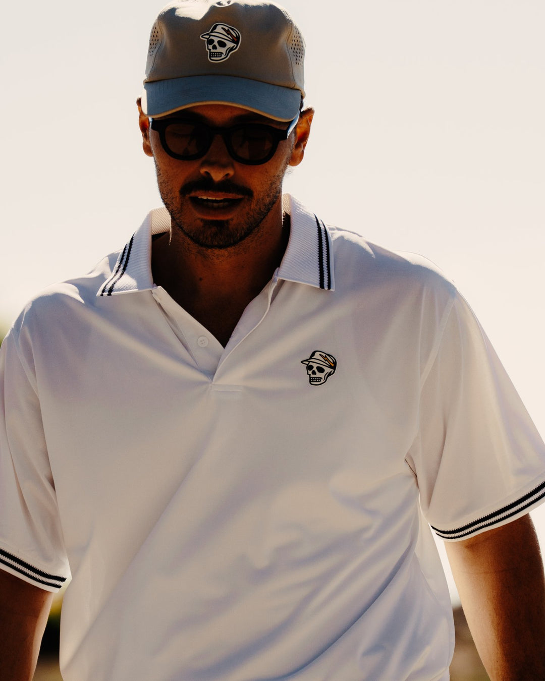 Skull Caddy Tips Polo 075362038-WHITE