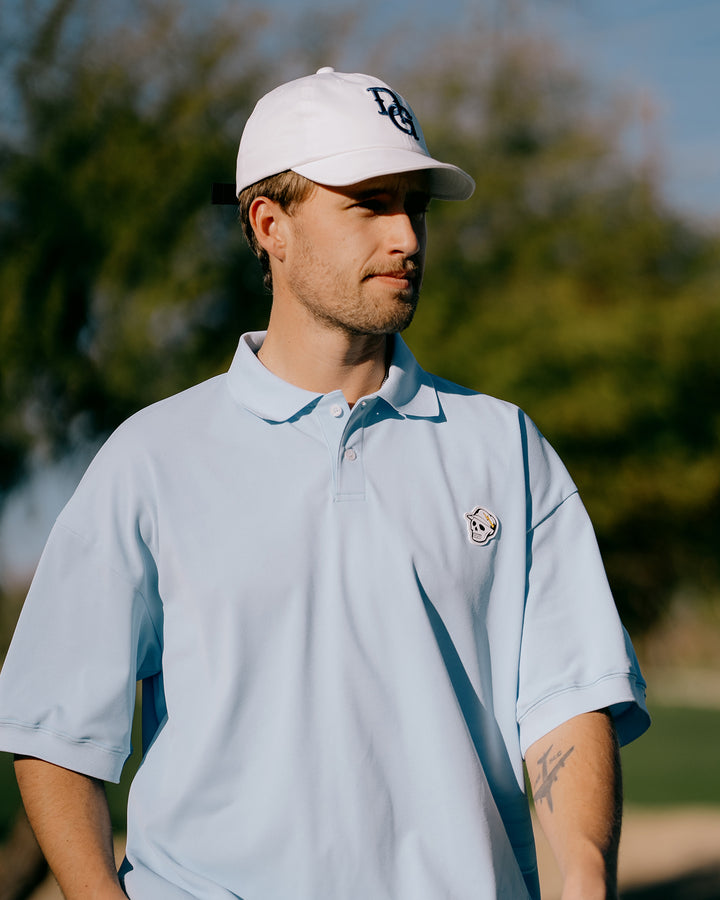 DVG TECH-SKULL CADDIE POLO 075762015-BLACK