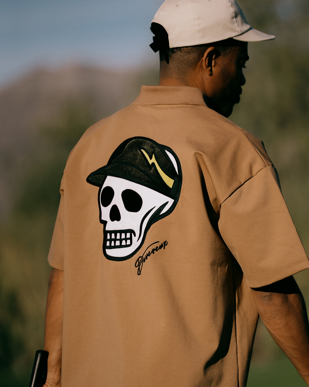 DVG OVER FIT POLO 075762012-WALNUT