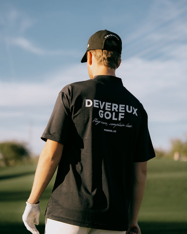 DVG MOCK TEE 075762010-BLACK