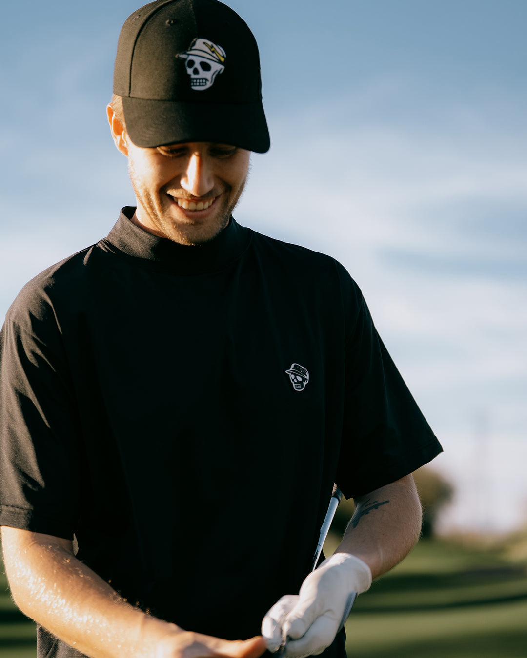 DVG MOCK TEE 075762010-BLACK