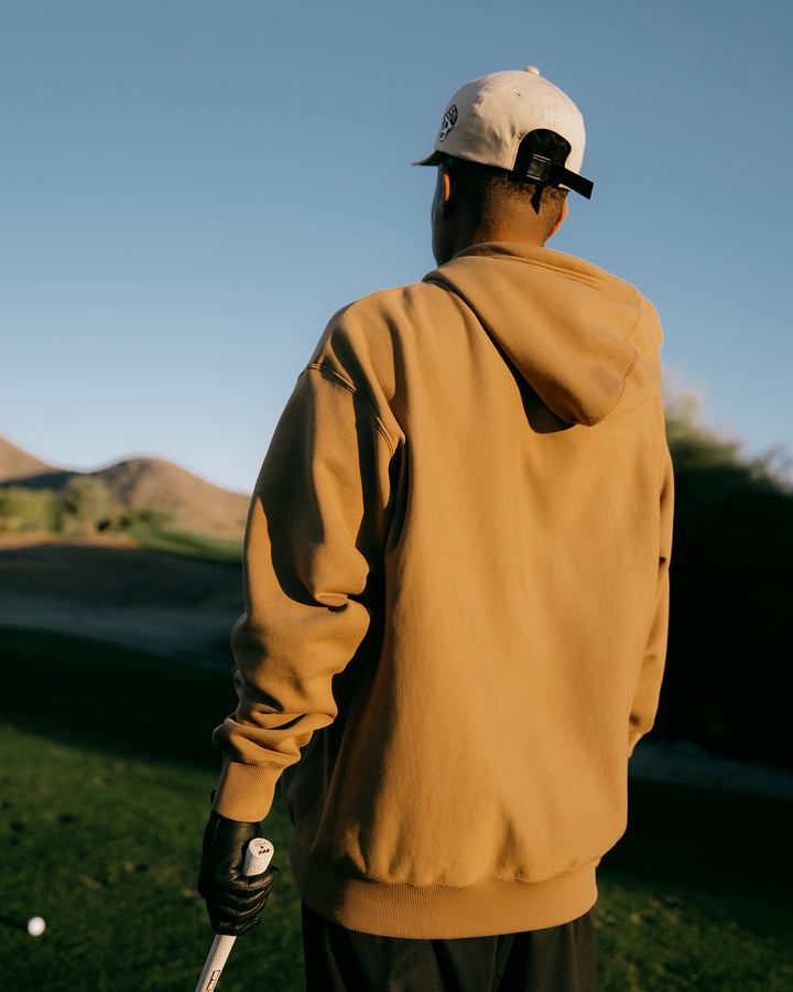 DVG HOODIE PULL OVER 075762004-WALNUT