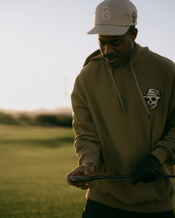 DVG HOODIE PULL OVER 075762004-WALNUT