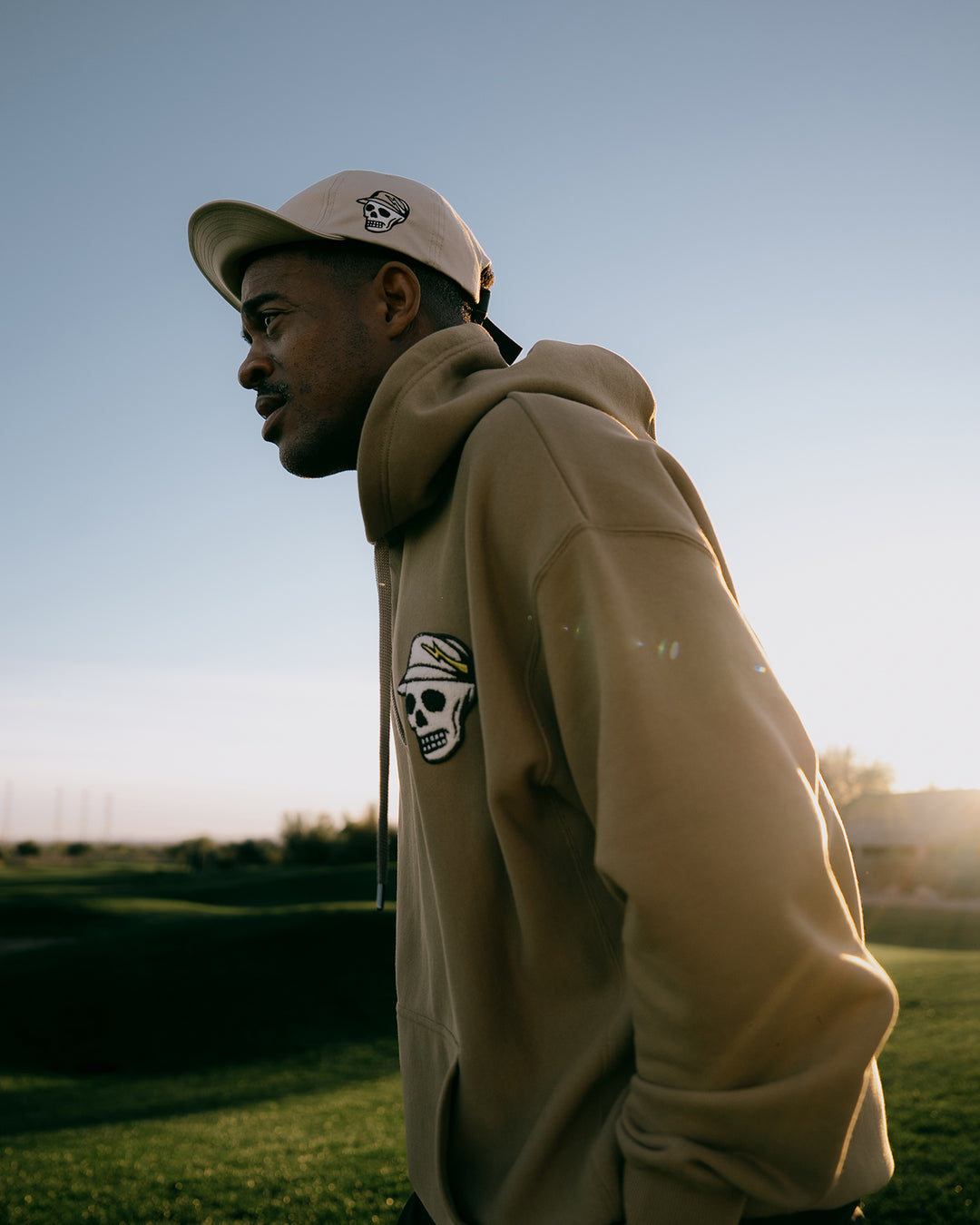 DVG HOODIE PULL OVER 075762004-WALNUT