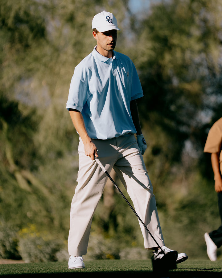 DVG WIDE PANTS 075762402-MUSHROOM