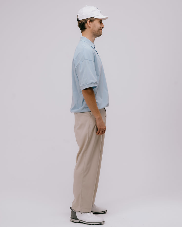 DVG WIDE PANTS 075762402-MUSHROOM