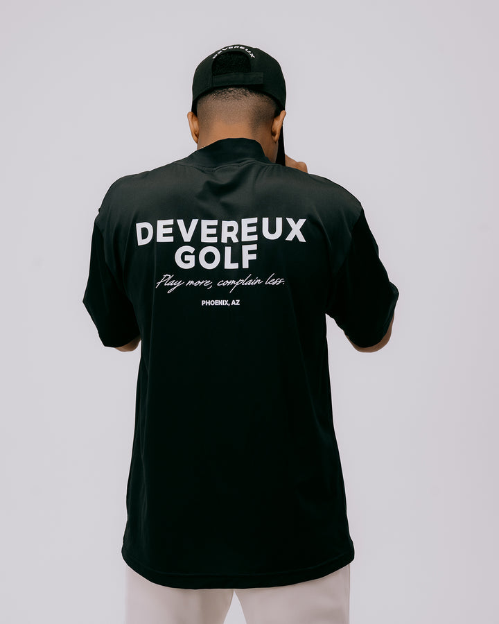 DVG MOCK TEE 075762010-BLACK