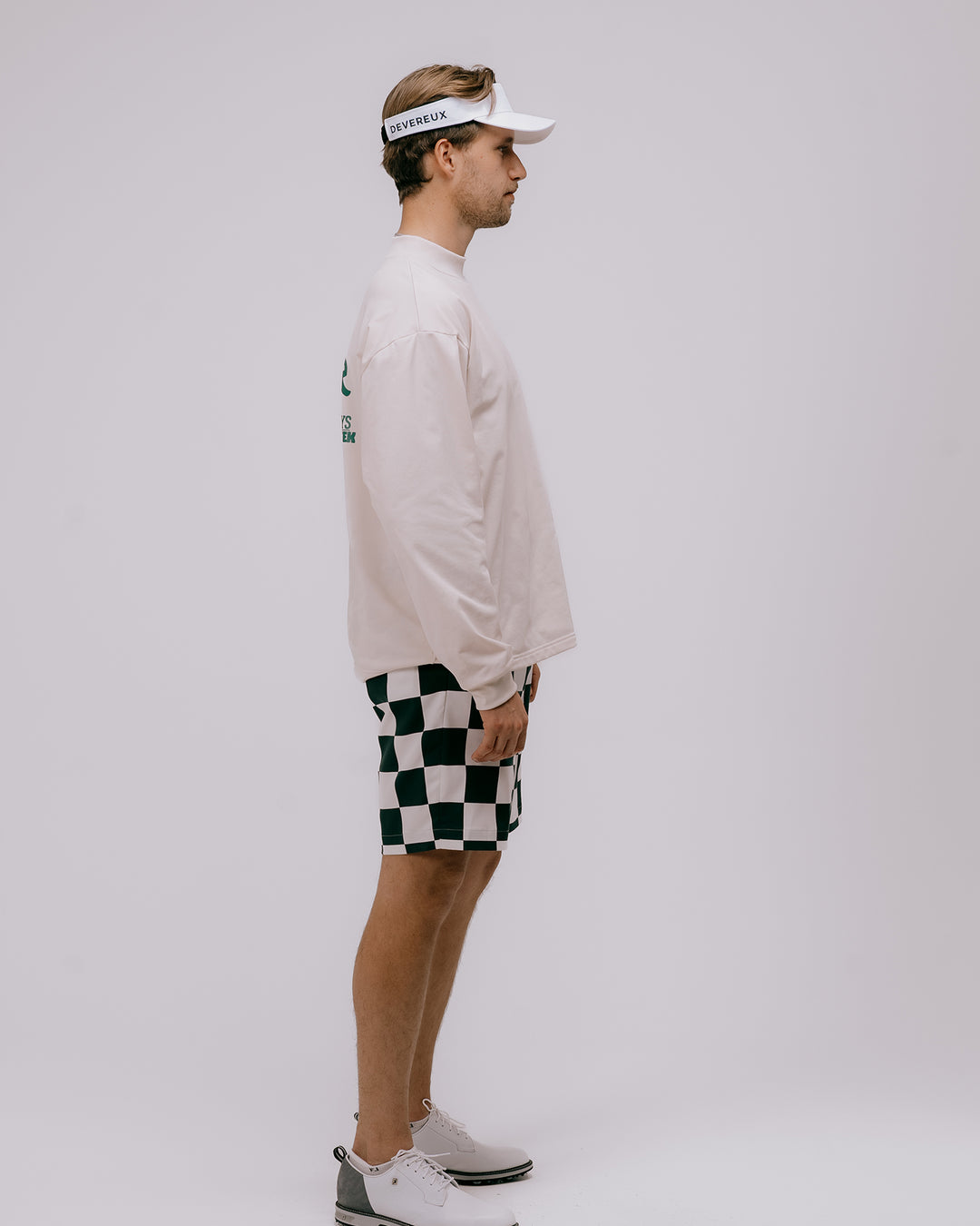 DVG Authentic Pile MOCK TEE 075762011-WHITE