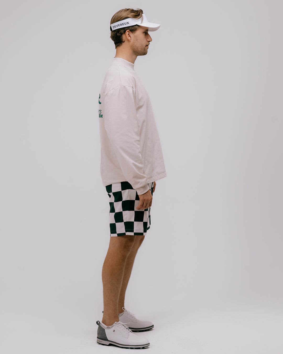 DVG CHECK MATE HALF PANTS 075762410-GREEN