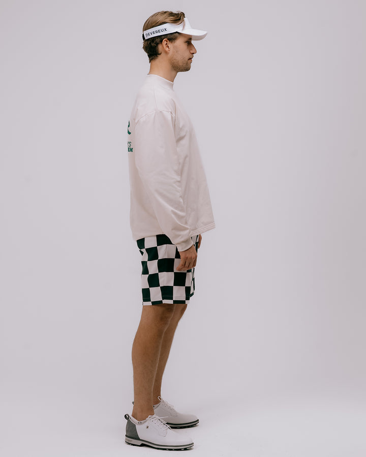 DVG CHECK MATE HALF PANTS 075762410-GREEN