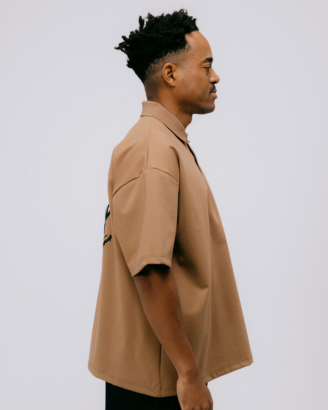 DVG OVER FIT POLO 075762012-WALNUT