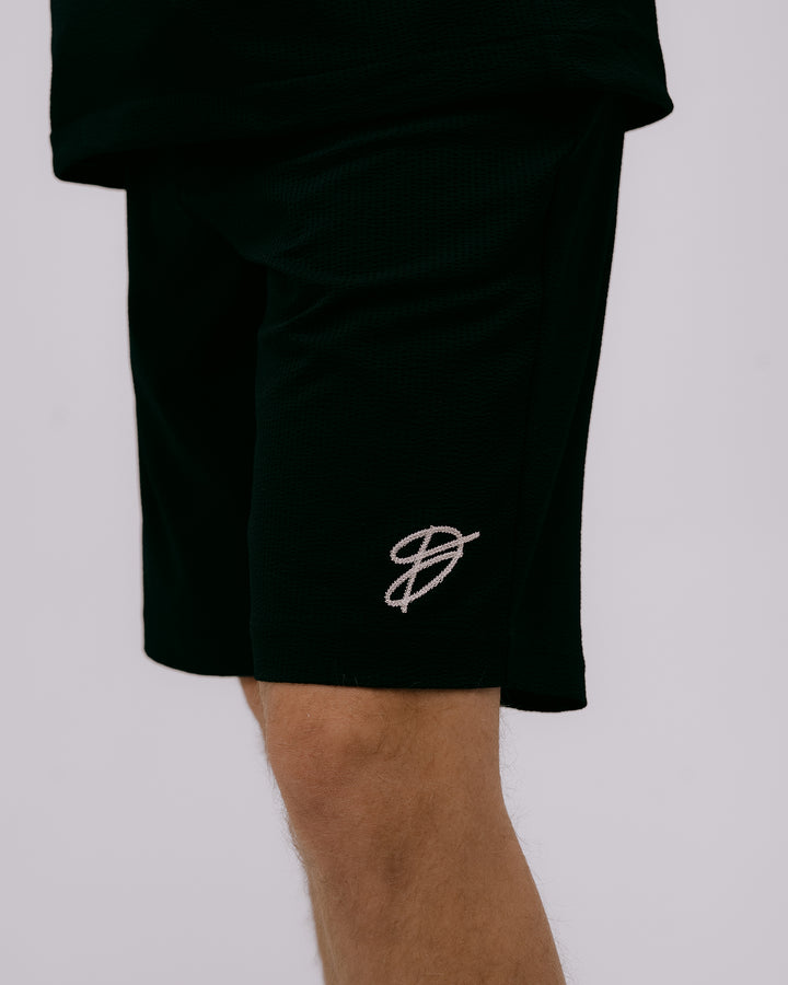 DVG Seersucker HALF PANTS 075762408-BLACK