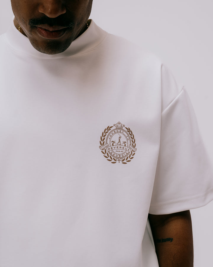 DVG Sol Defender MOCK NECK T 075762014-WHITE