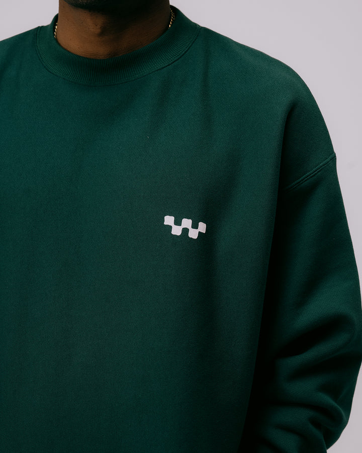 DVG CREW SWEAT 075762003-GREEN