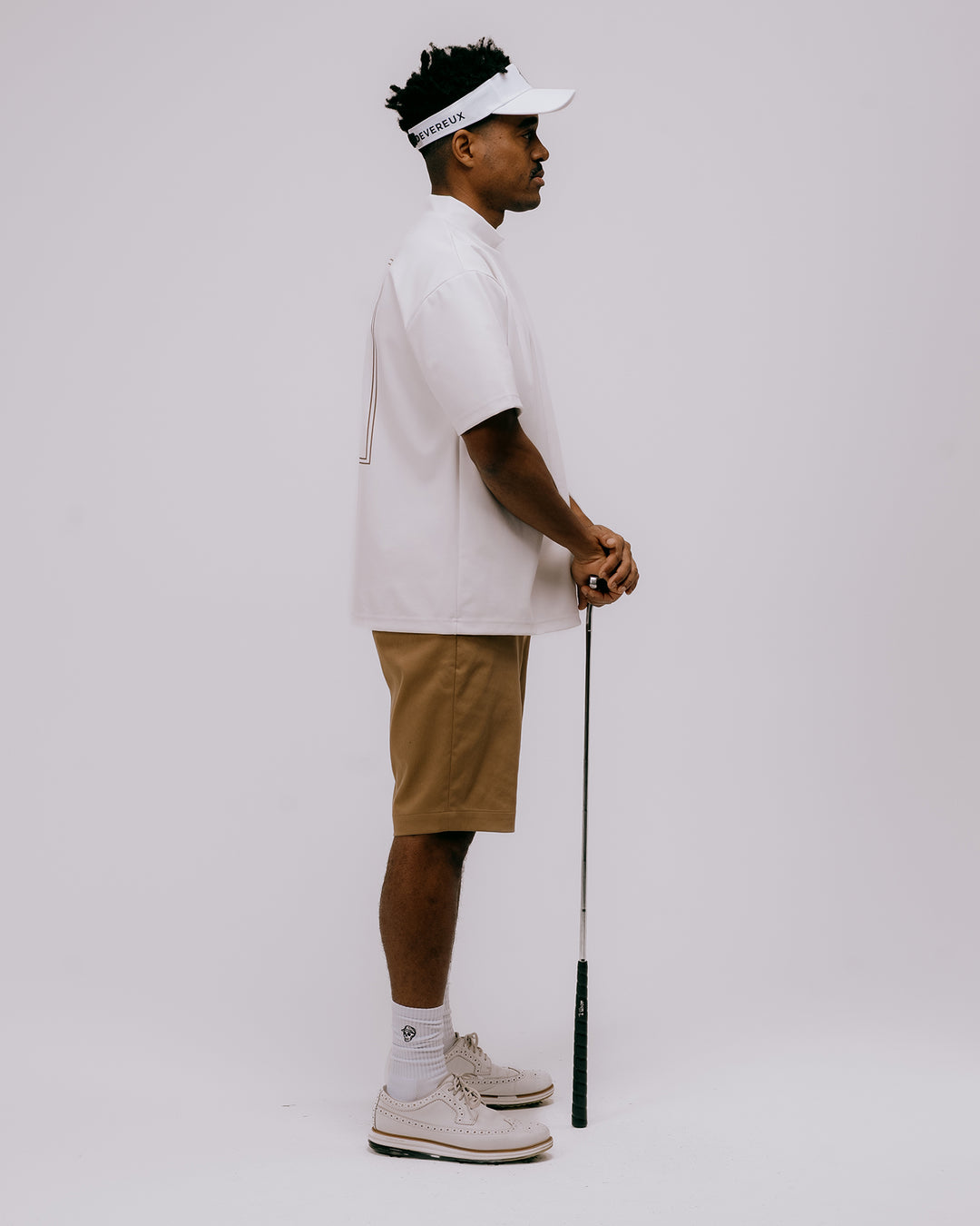 DVG LOGO HALF PANTS 075762404-WALNUT