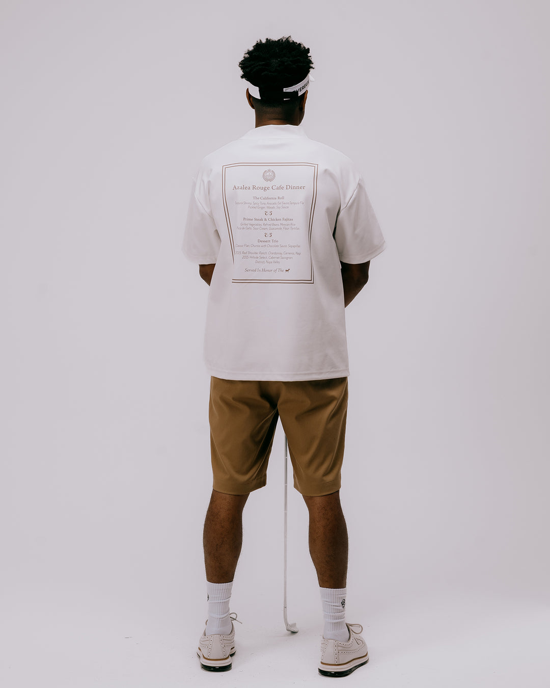 DVG LOGO HALF PANTS 075762404-WALNUT
