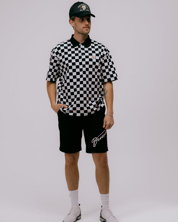 DVG LOGO HALF PANTS 075762404-BLACK