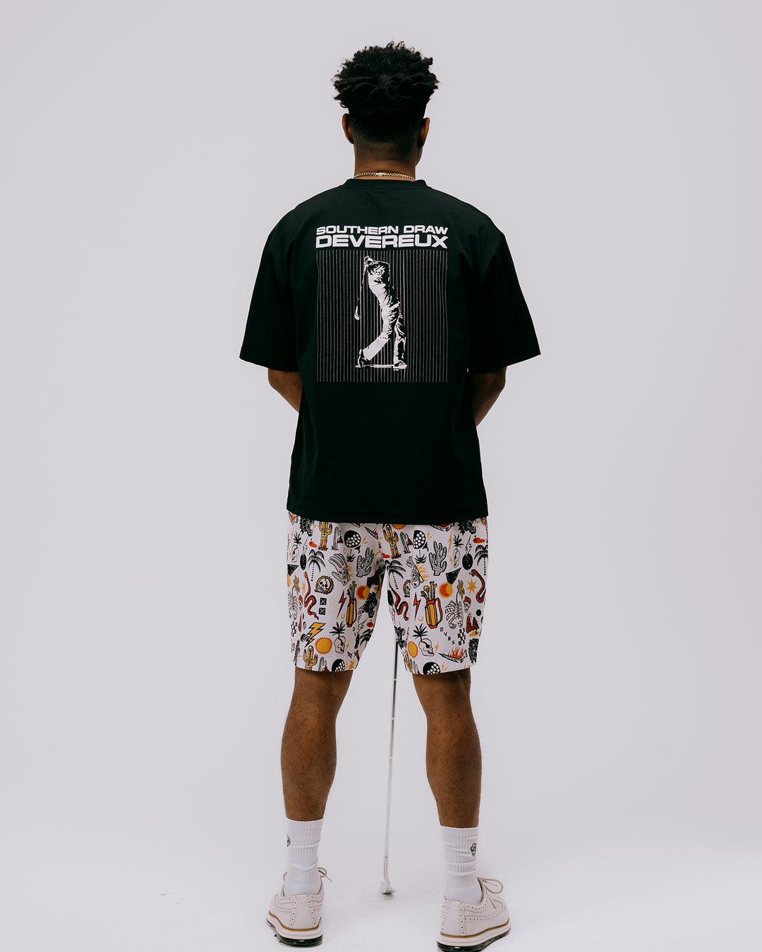 DVG OUT OF BOUNDS PT HALF PANTS 075762409-WHITE