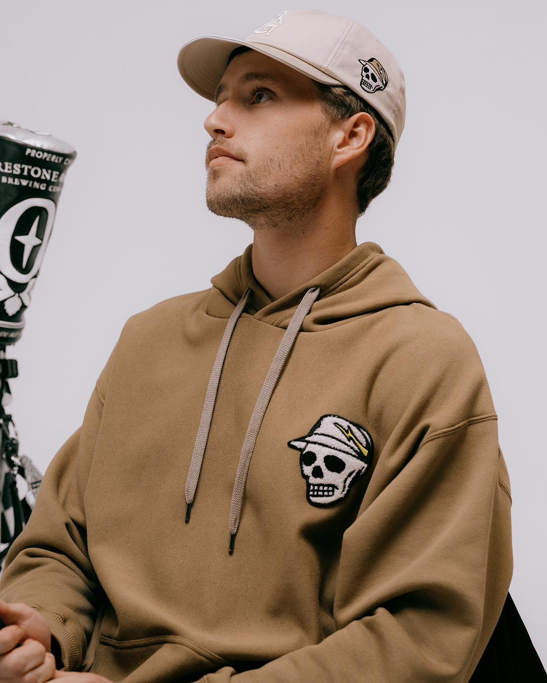 DVG HOODIE PULL OVER 075762004-WALNUT