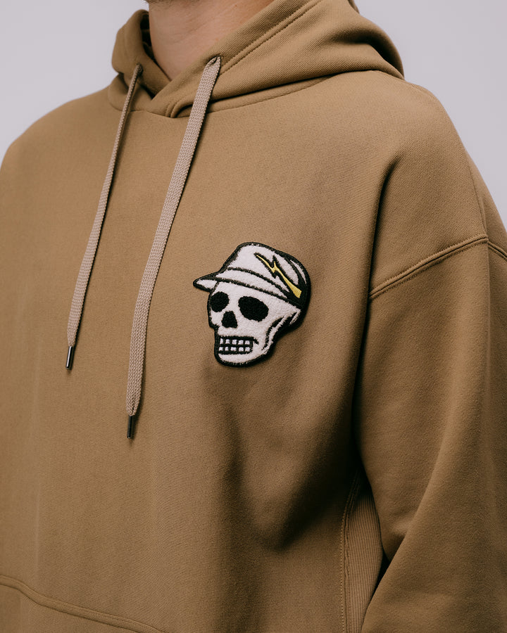 DVG HOODIE PULL OVER 075762004-WALNUT