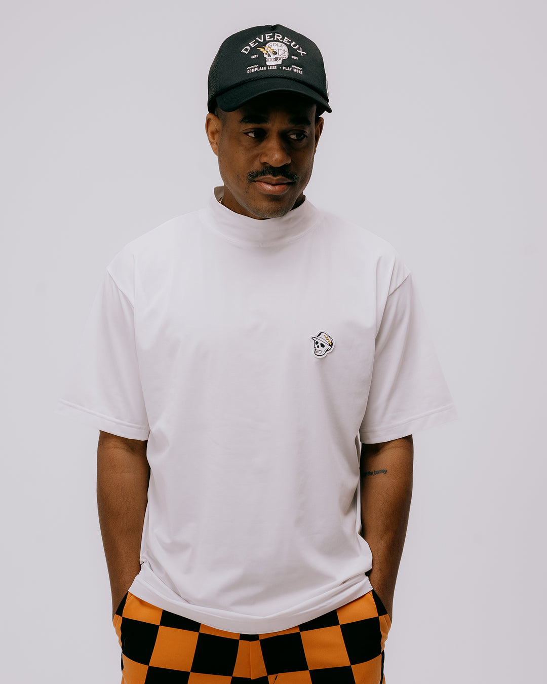 DVG MOCK TEE 075762010-WHITE