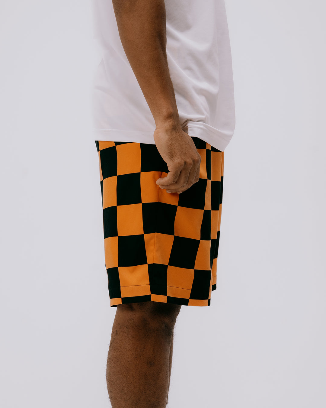 DVG CHECK MATE HALF PANTS 075762410-ORANGE
