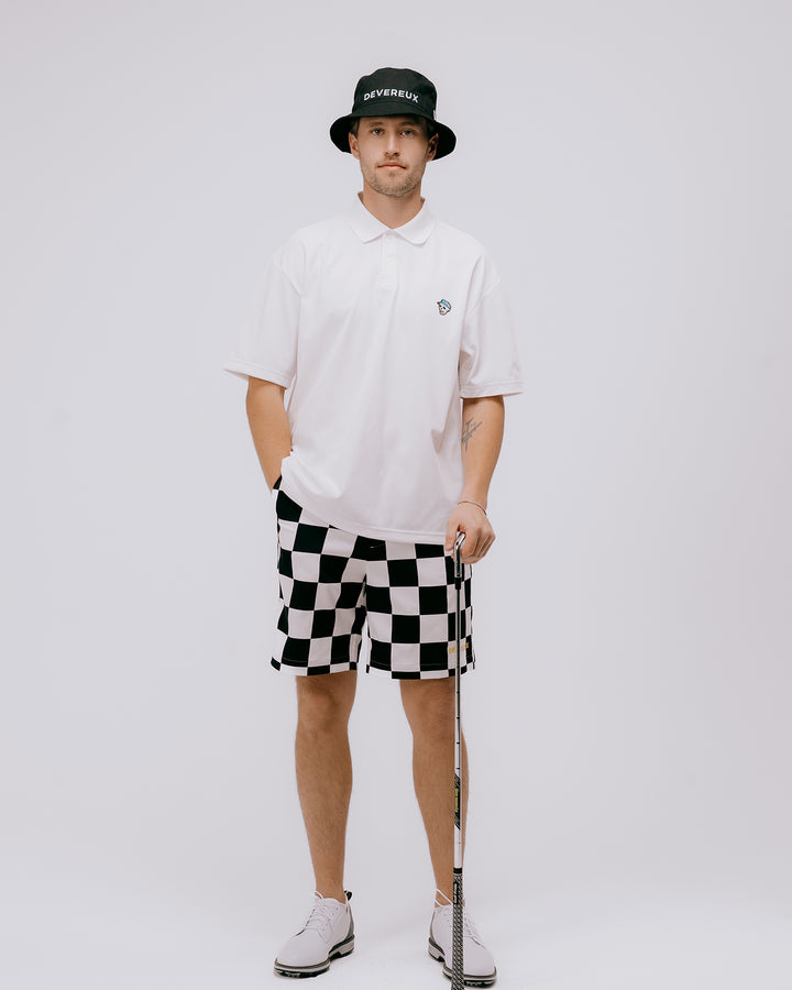 DVG CHECK MATE HALF PANTS 075762410-BLACK
