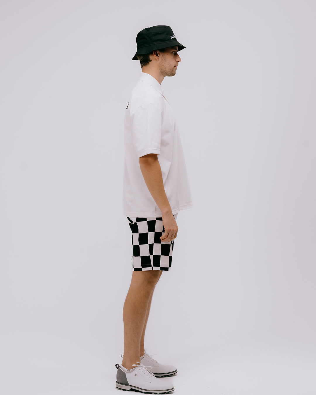 DVG CHECK MATE HALF PANTS 075762410-BLACK