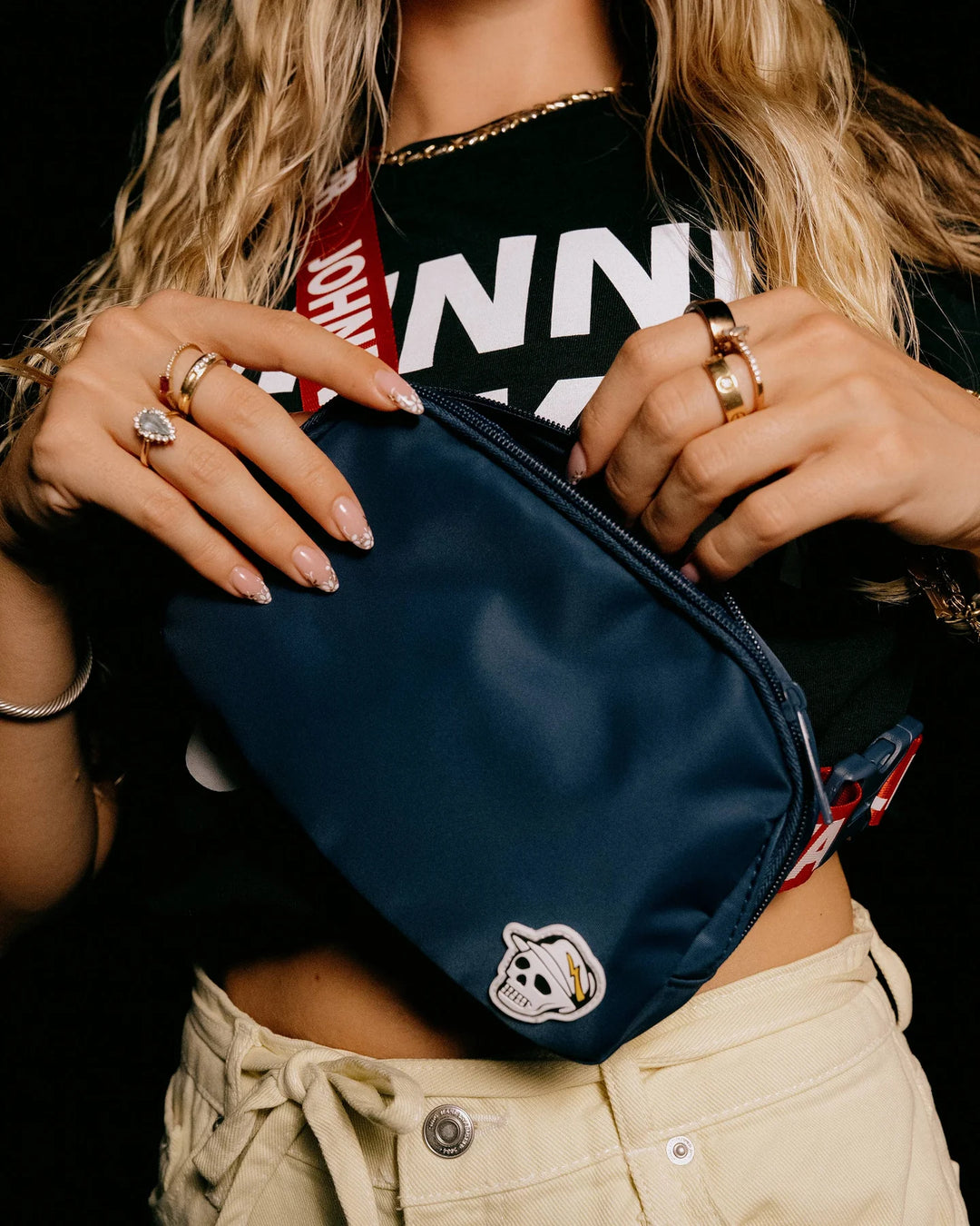 Johnnie Walker Crossbody 075354812-NAVY