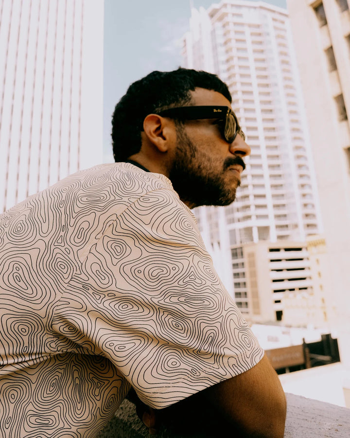 Skull Caddie Tour Truck Tee 075354004-BEIGE