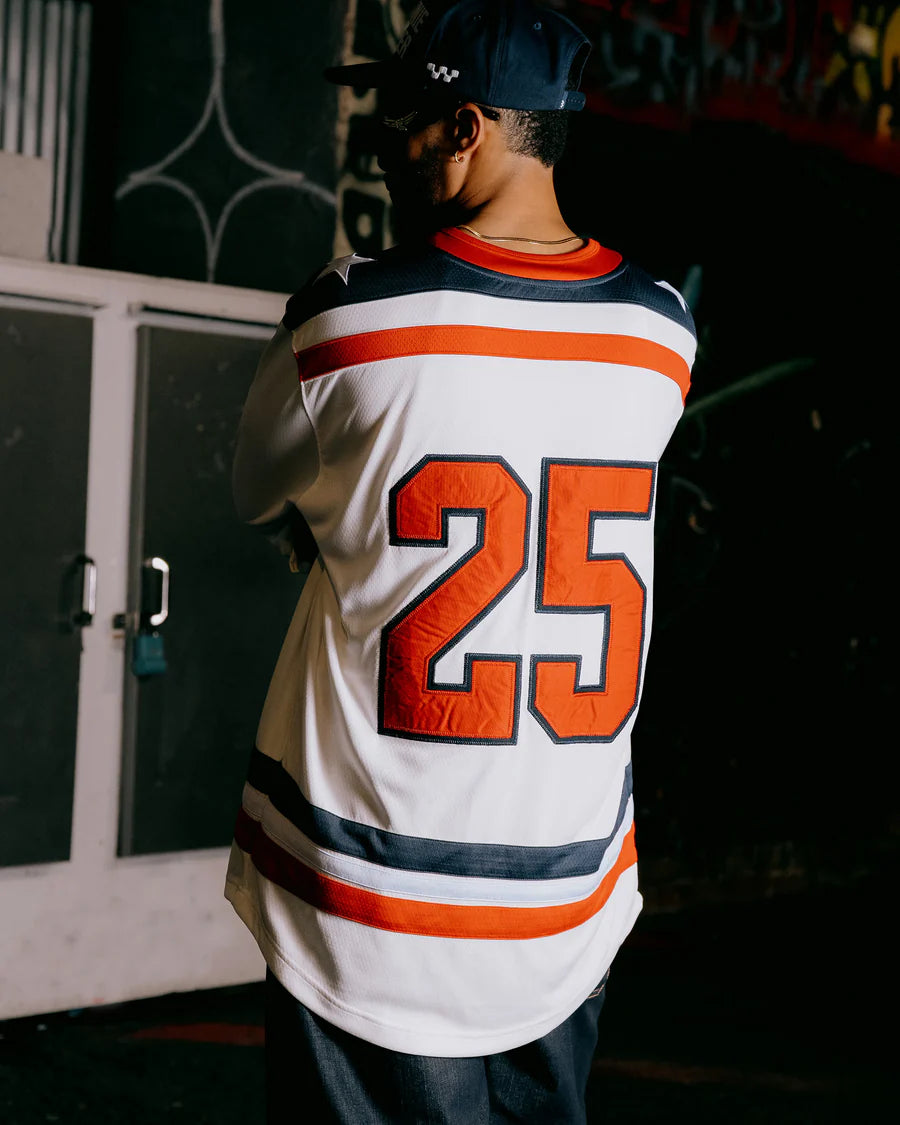 Johnnie Walker Away Hockey Jersey 075354006-WHITE