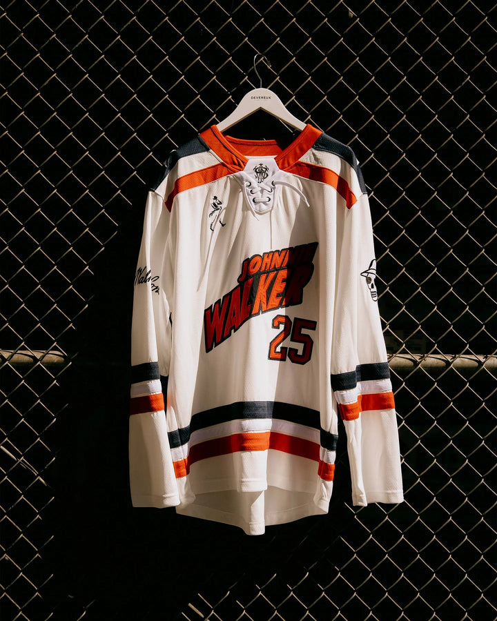 Johnnie Walker Away Hockey Jersey 075354006-WHITE