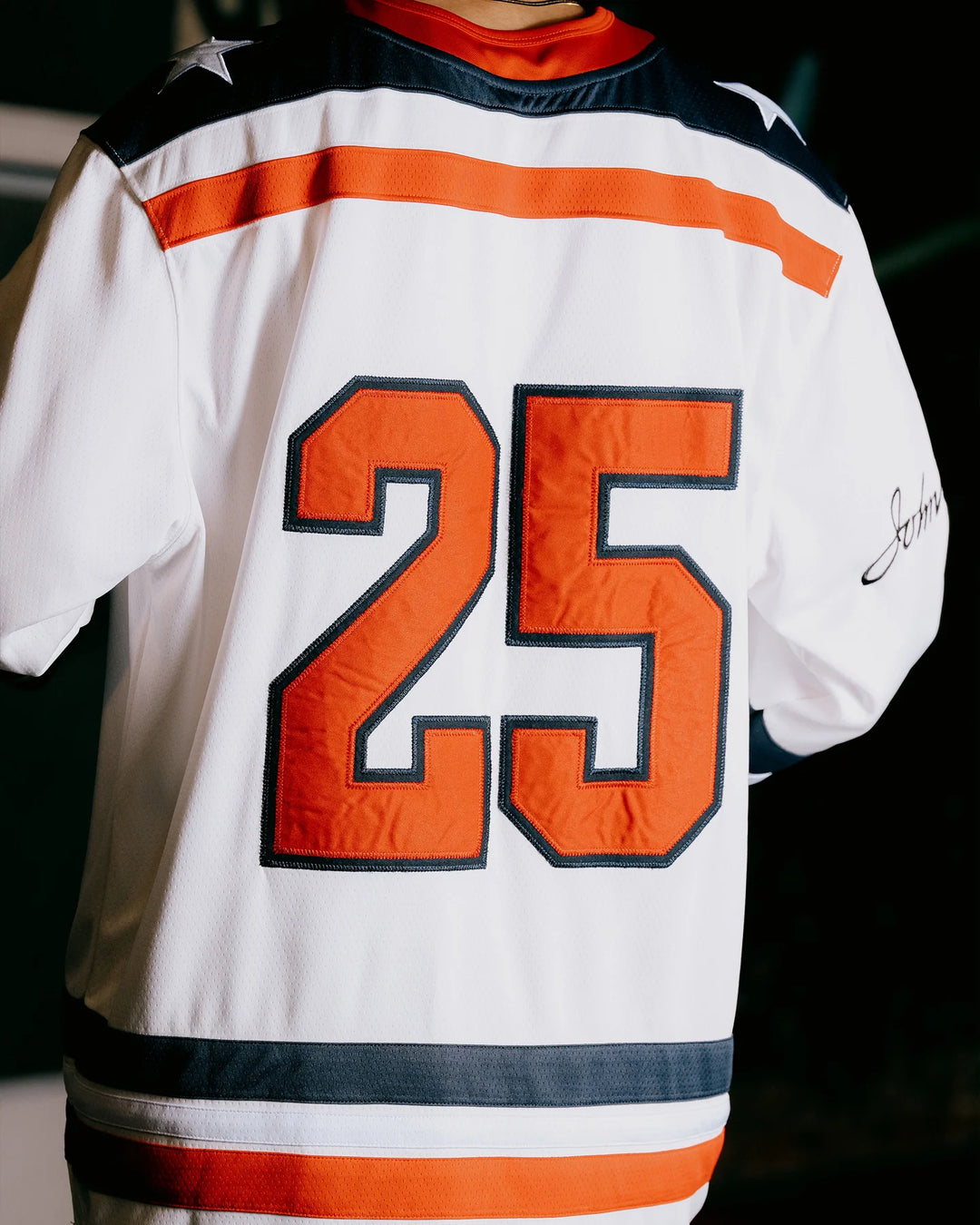 Johnnie Walker Away Hockey Jersey 075354006-WHITE