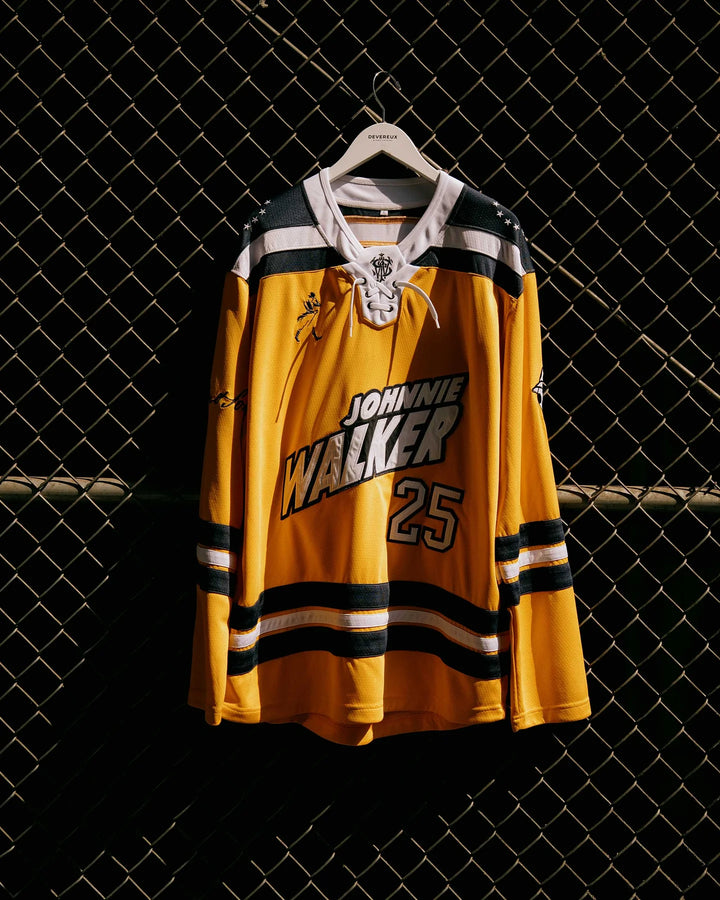 Johnnie Walker Away Hockey Jersey 075354006-YELLOW