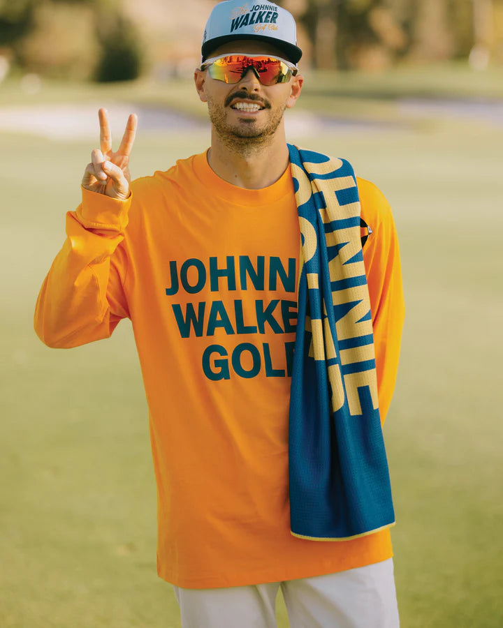 Johnnie Walker Golf Long Sleeve Tee 763532001-GOLD