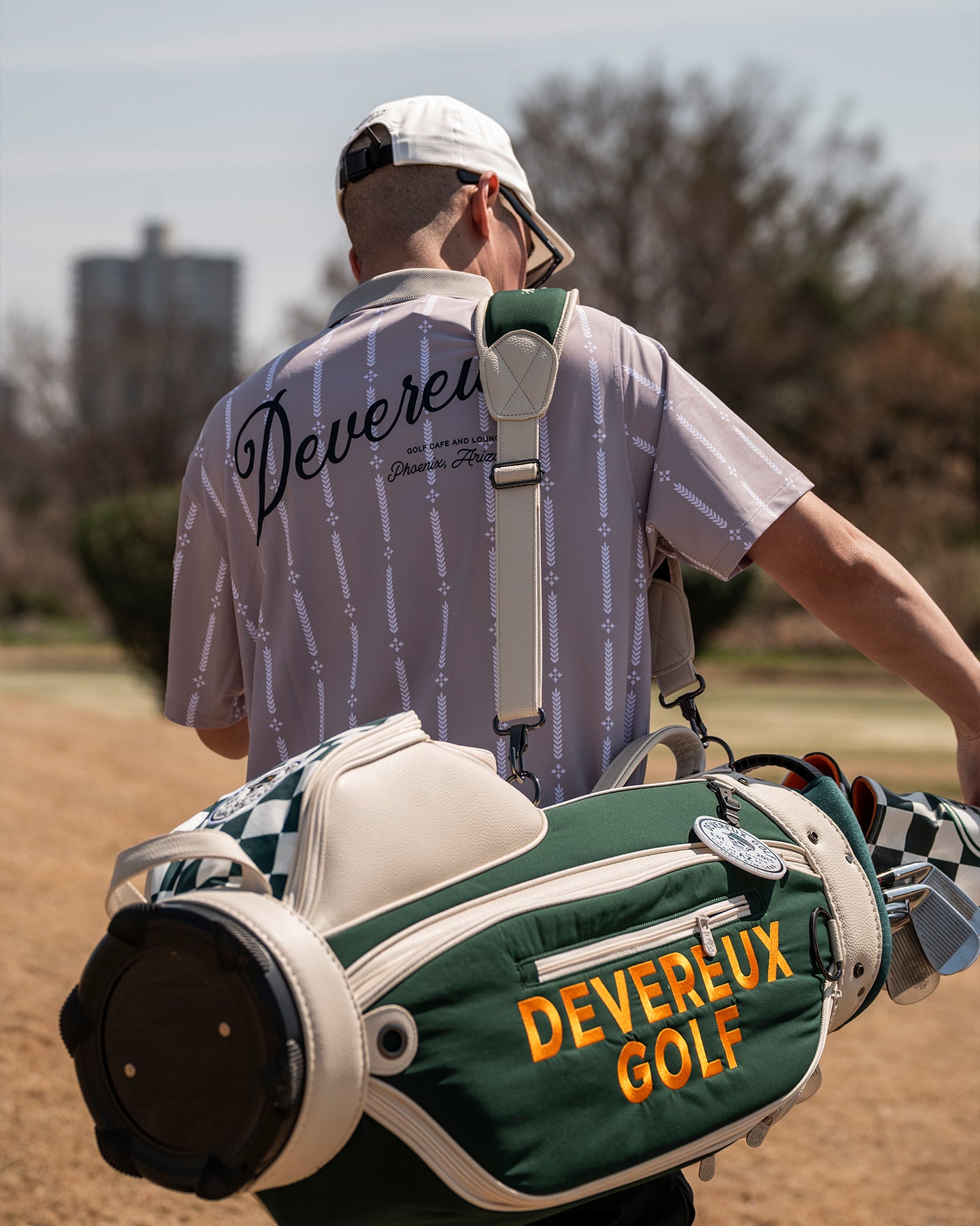 DEVERAUX GOLF キャディバッグ完売品➕ドライバー用ヘッドカバー付き DEVERAUX GOLF キャディバッグ完売品➕ドライバー用ヘッドカバー付き