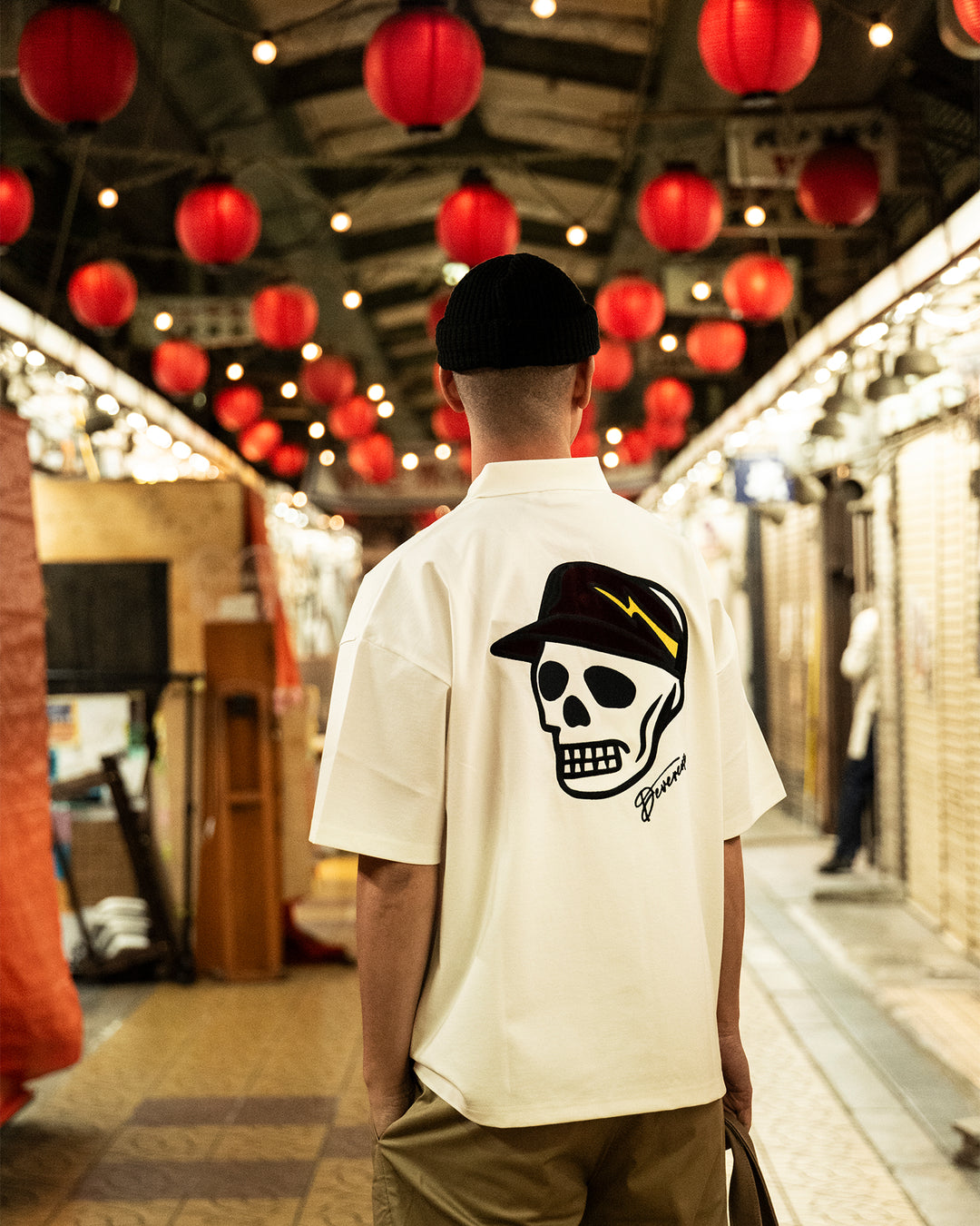 DVG OVER FIT POLO 075762012-WHITE