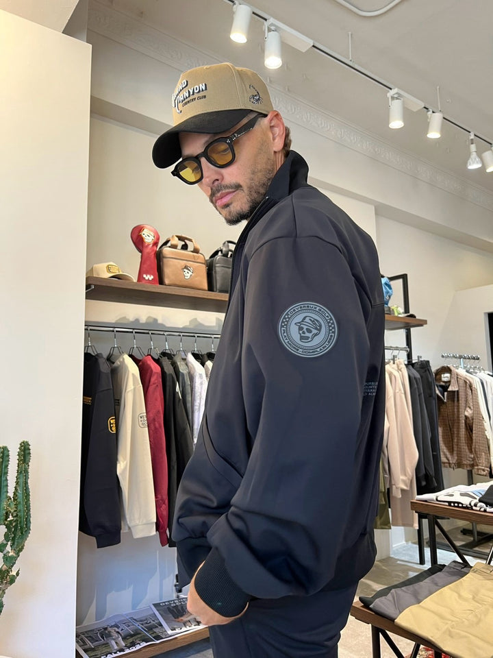 DVG 3LAYER TRACK JACKET 075764103-BLACK
