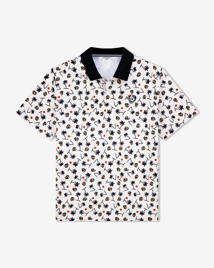 High Noon Polo 075362018- Skull Palm Print