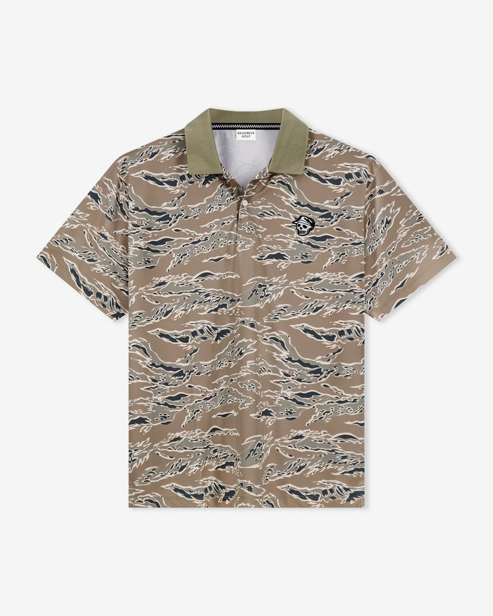 Tiger Stripe Polo 075362015-Tiger Camo