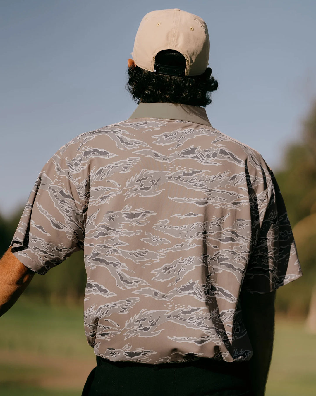 Tiger Stripe Polo 075362015-Tiger Camo