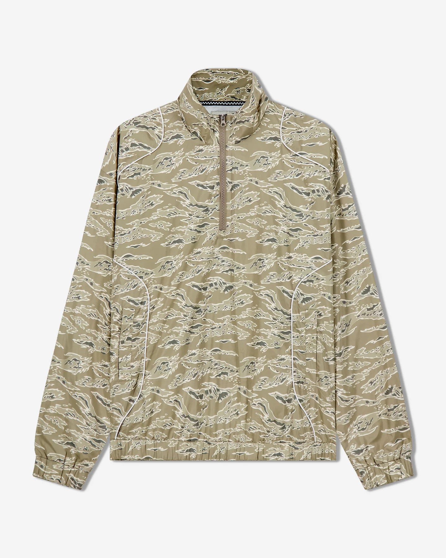 Pullover Piped QTR ZIP 075362102-CAMO
