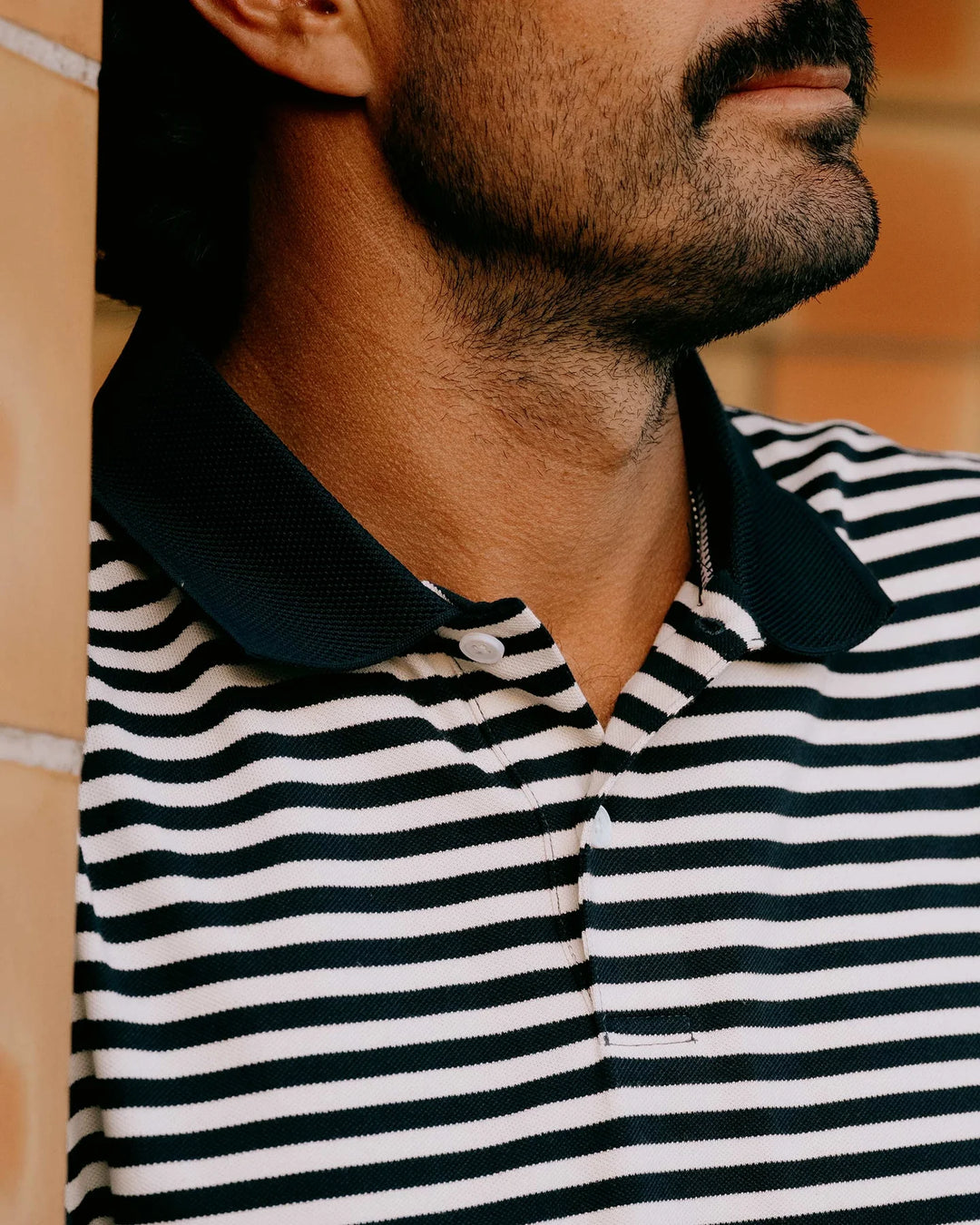 Camelback Polo 075362013-NAVY BONE STRIPE