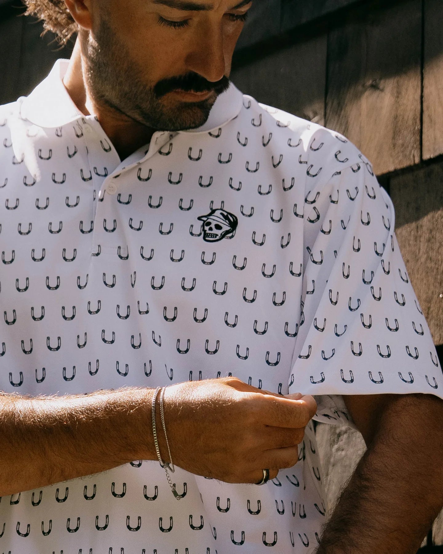 Horseshoe Polo 075362014-WHITE