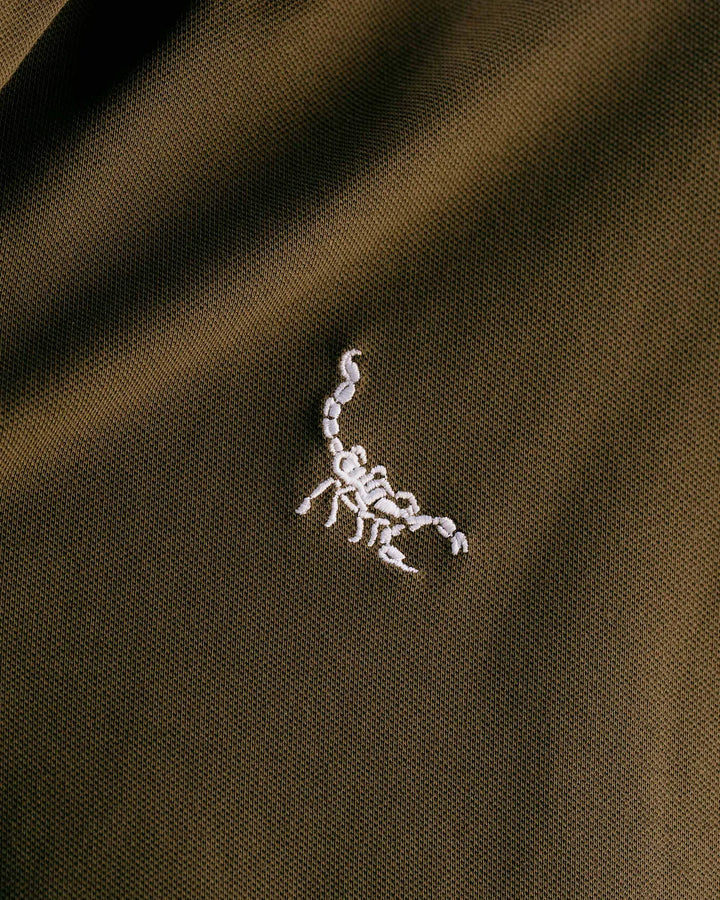 Scorpion Icon Polo 075362019-BROWN