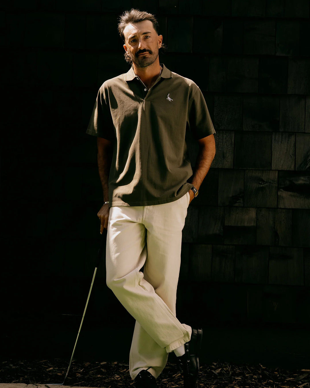 Scorpion Icon Polo 075362019-BROWN