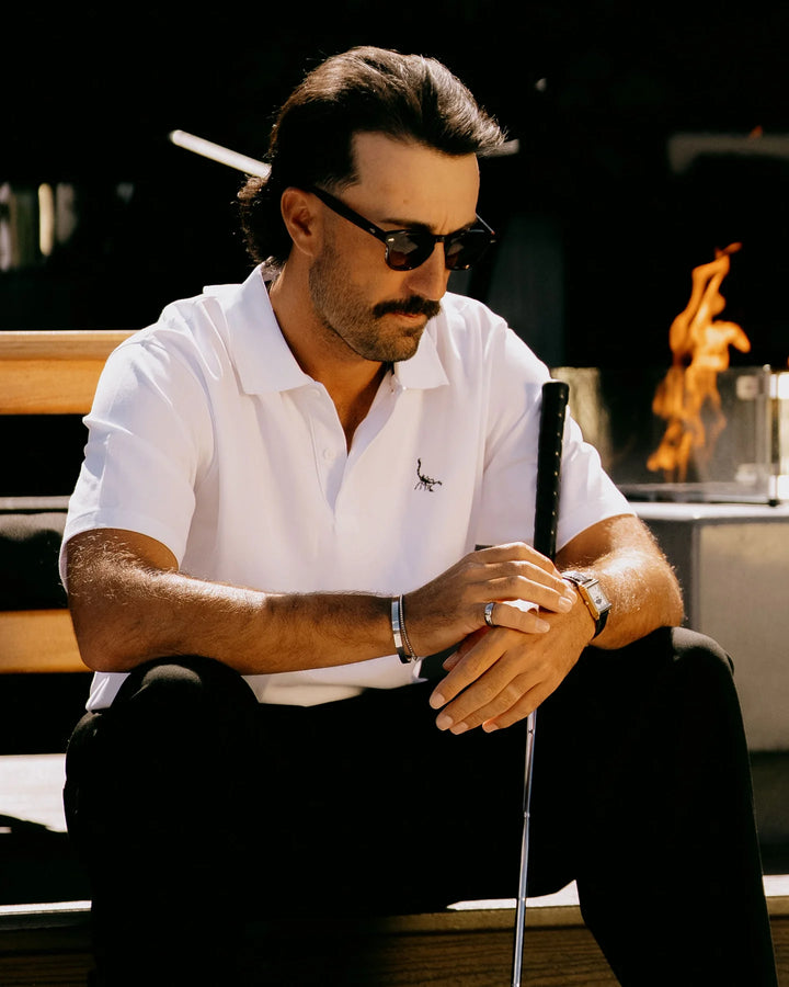 Scorpion Icon Polo 075362019-WHITE