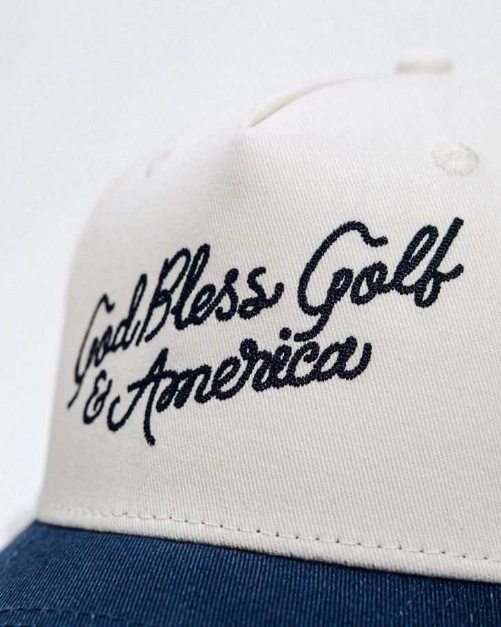 God Bless America Hat 075364813-WHITE